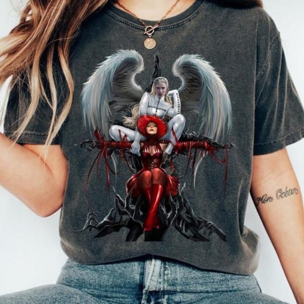 Lady Gaga “The Mayhem” Graphic Vintage Fan T-Shirt